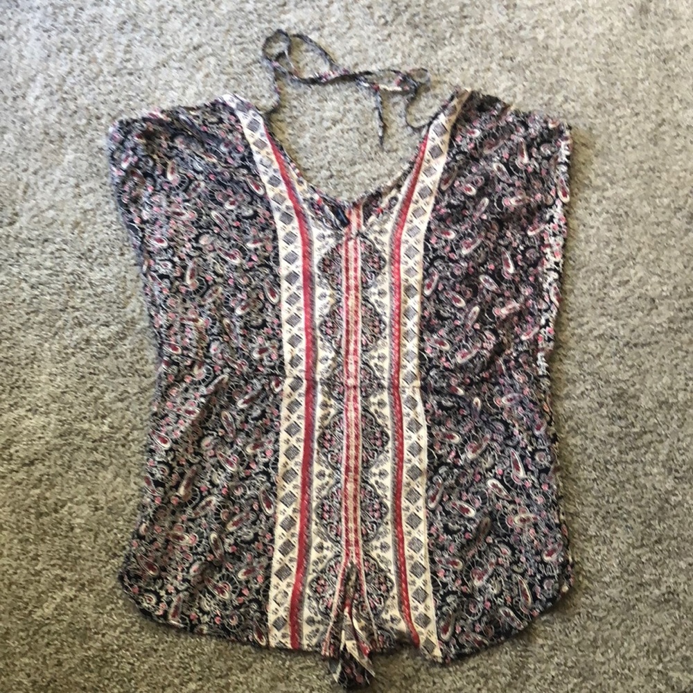 Paisley romper